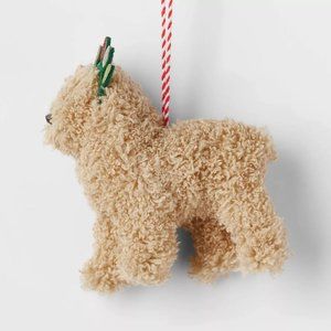 Goldendoodle Dog Headband Ornament Felted Wool Target Wondershop New